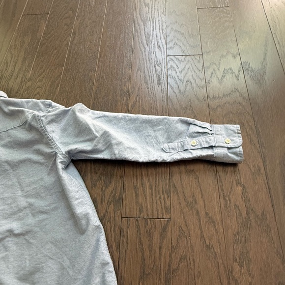 Ralph Lauren Blue button Down Shirt Boy’s Size 7 - Picture 11 of 12